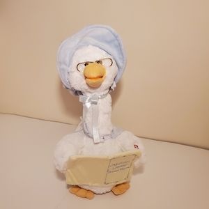 Cuddle Barn Talking/Moving Mother Goose Plush 16"